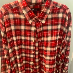 John Ashford 3XL plaid flannnel shirt